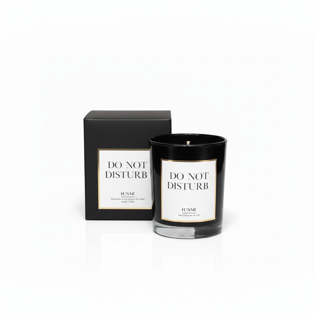Do Not Disturb  220g- Luxury Fragranced Candle, 100% Rapeseed & Coconut Wax