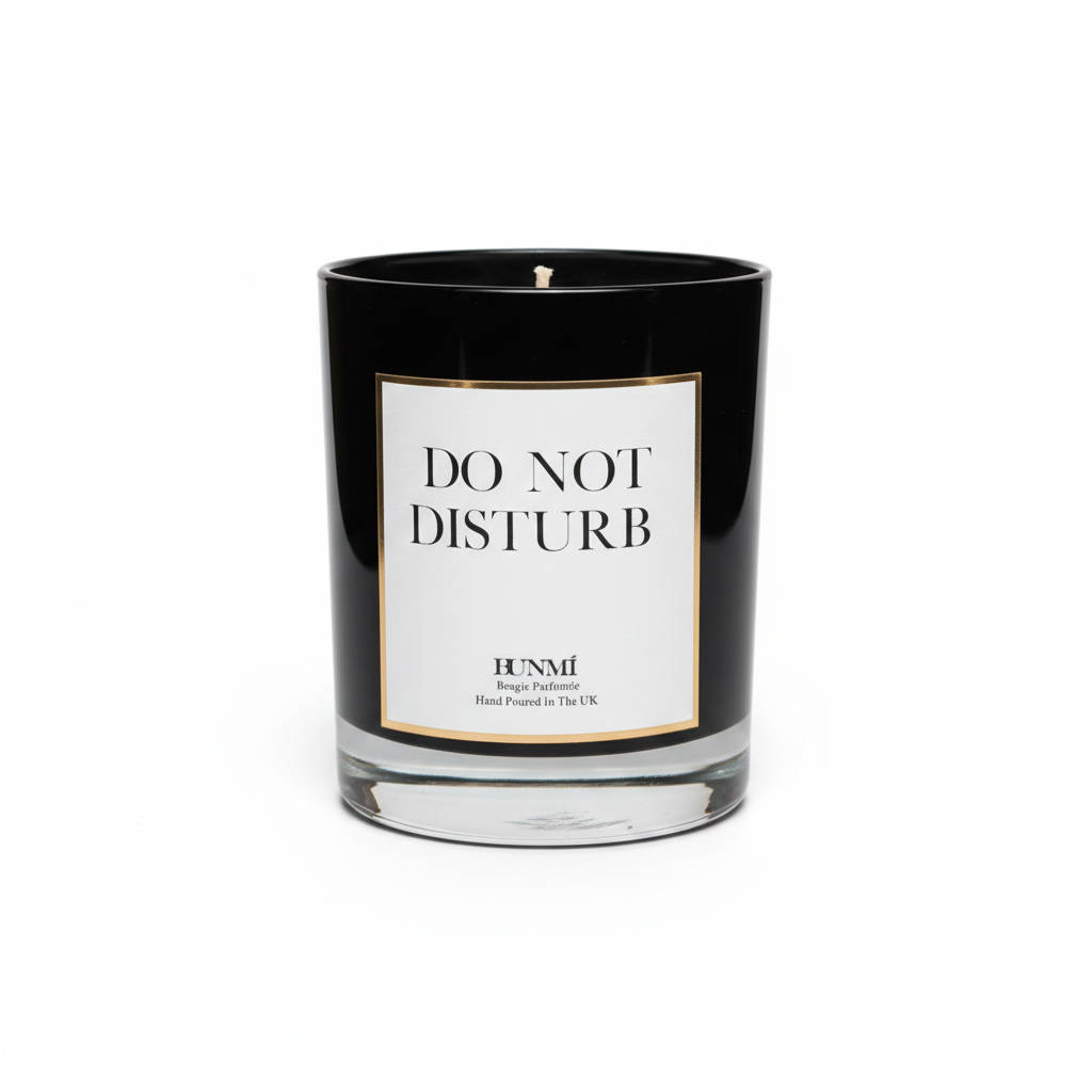 Do Not Disturb  220g- Luxury Fragranced Candle, 100% Rapeseed & Coconut Wax